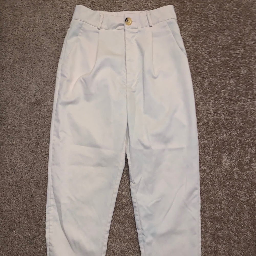 Cream Pants